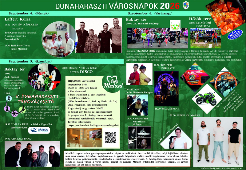 Mindjárt itt a Városnapok