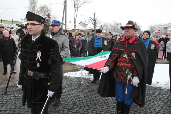 Petőfi Sándor szobrának avatása 2013. március 15-én